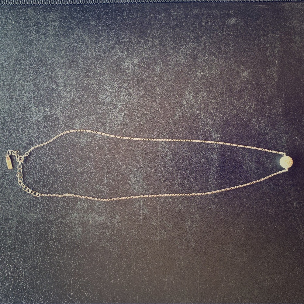 Agatha Paris sparkly silver necklace
